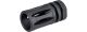14mm CCW Flash Hider Bird Cage - Golden Eagle