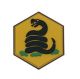 HEX Patch:Snake Gadsen Don't Tread on Me - PVC