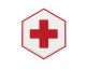 HEX Patch:Medic Red Cross - PVC