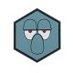 HEX Patch:Squidward Eyes Peeker - PVC