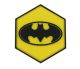 HEX Patch:Batman Yellow PVC