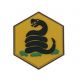 HEX Patch:Snake Gadsen Don't Tread on Me - PVC