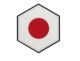 HEX Patch:Japan Flag - PVC