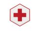 HEX Patch:Medic Red Cross - PVC