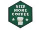 HEX Patch:Need More Coffee - PVC