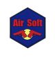 HEX Patch:Airsoft Red Bull - PVC