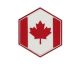 HEX Patch:Canada Flag - PVC