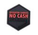 HEX Patch:No Cash - PVC