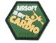 HEX Patch:Airsoft Cardio - PVC