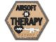 HEX Patch:Airsoft is Therapy - PVC