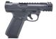  AAP-01C BLACK Action Army Pistol Green Gas - ASG